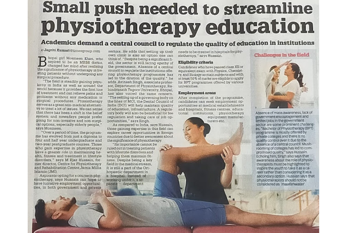 Small push is required to streamline Physiotherapy Education – Atlas ...